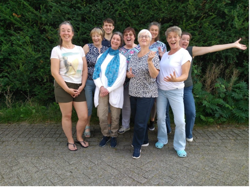 Brain Gym® oefening in beweging